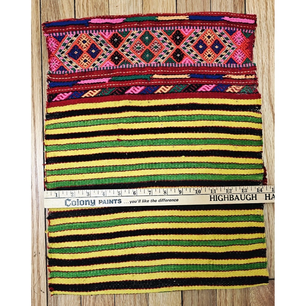 Vintage/Antique Mayan  Hand Woven Textile - Picture 5 of 6